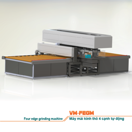 glass four edge grinding machine